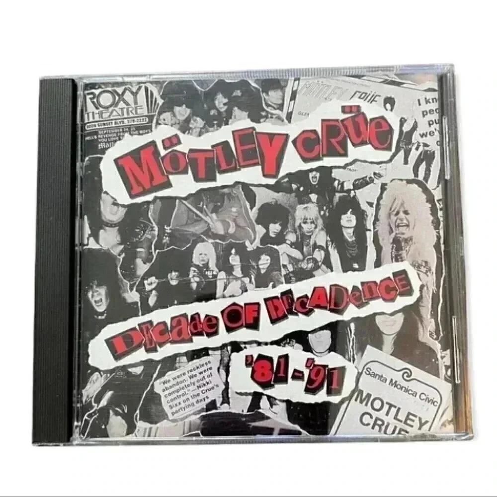 Motley Crüe CD Decade of Decadence 81-91  Greatest Hits Album
